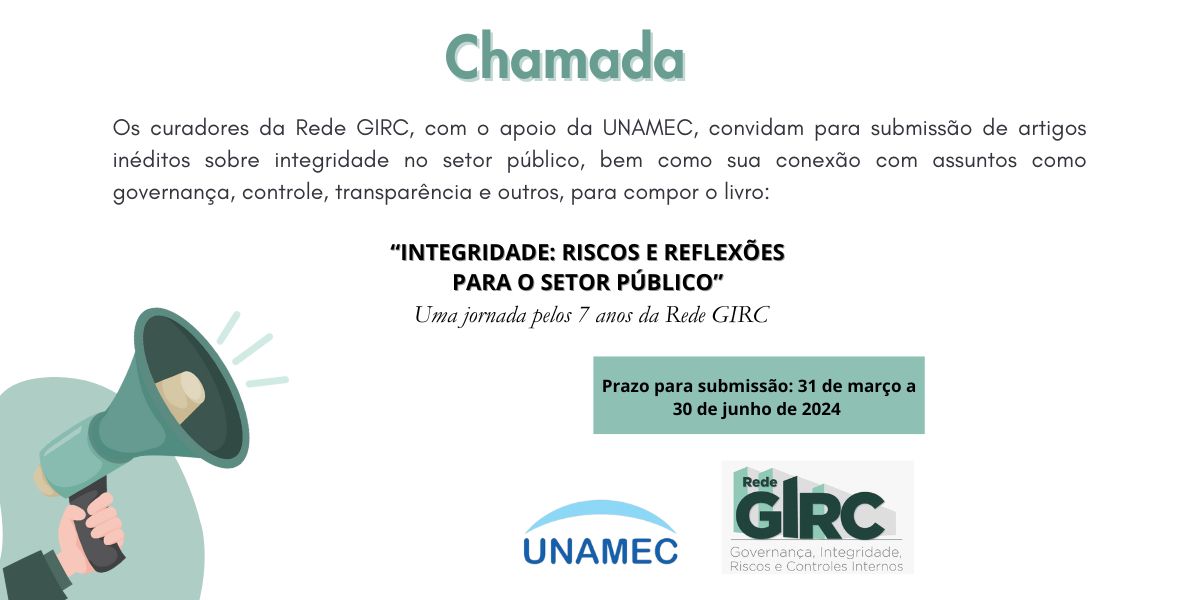 UNAMEC e Rede GIRC Lançam Chamada para Livro Sobre  Integridade